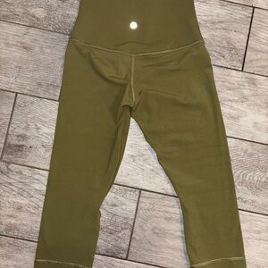 Lululemon Athletica Khaki Leggings